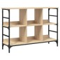 vidaXL Aparador de madera de ingeniería roble Sonoma 102x32x73,5 cm vidaXL Aparador de madera de ingeniería roble Sonoma 102x32x73,5 cm