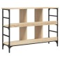 vidaXL Aparador de madera de ingeniería roble Sonoma 102x32x73,5 cm vidaXL Aparador de madera de ingeniería roble Sonoma 102x32x73,5 cm