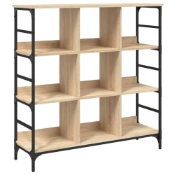 vidaXL Aparador de madera de ingeniería roble Sonoma 102x32x103,5 cm