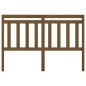 vidaXL Cabecero de cama madera maciza de pino marrón miel 156x4x100 cm vidaXL Cabecero de cama madera maciza de pino marrón miel 156x4x100 cm