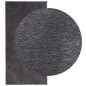 vidaXL Alfombra de pelo corto suave lavable HUARTE antracita 100x200cm vidaXL Alfombra de pelo corto suave lavable HUARTE antracita 100x200cm