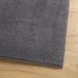 vidaXL Alfombra de pelo corto suave lavable HUARTE antracita 100x200cm vidaXL Alfombra de pelo corto suave lavable HUARTE antracita 100x200cm