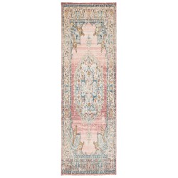 vidaXL Alfombra de interior/exterior diseño vintage ARBIZU 80x250 cm