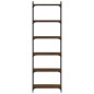 vidaXL Librería 6 estantes madera ingeniería roble marrón 60x30x188 cm vidaXL Librería 6 estantes madera ingeniería roble marrón 60x30x188 cm