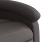 vidaXL Sillón de masaje eléctrico cuero auténtico marrón oscuro vidaXL Sillón de masaje eléctrico cuero auténtico marrón oscuro