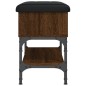 vidaXL Banco zapatero madera de ingeniería marrón roble 62x32x45 cm vidaXL Banco zapatero madera de ingeniería marrón roble 62x32x45 cm