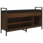 vidaXL Banco zapatero madera ingeniería marrón roble 105,5x32x57,5 cm vidaXL Banco zapatero madera ingeniería marrón roble 105,5x32x57,5 cm