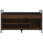 vidaXL Banco zapatero madera ingeniería marrón roble 105,5x32x57,5 cm vidaXL Banco zapatero madera ingeniería marrón roble 105,5x32x57,5 cm