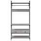 vidaXL Armario cajones madera ingeniería gris Sonoma 89x39x184,5 cm vidaXL Armario cajones madera ingeniería gris Sonoma 89x39x184,5 cm