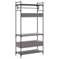 vidaXL Armario cajones madera ingeniería gris Sonoma 89x39x184,5 cm vidaXL Armario cajones madera ingeniería gris Sonoma 89x39x184,5 cm