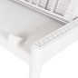 vidaXL Tumbona de PP blanco 186x60x29 cm vidaXL Tumbona de PP blanco 186x60x29 cm