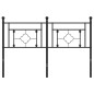 vidaXL Cabecero de metal negro 135 cm vidaXL Cabecero de metal negro 135 cm