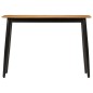 vidaXL Mesa consola madera maciza de mango y hierro 110x40x76 cm vidaXL Mesa consola madera maciza de mango y hierro 110x40x76 cm
