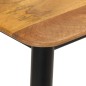 vidaXL Mesa consola madera maciza de mango y hierro 110x40x76 cm vidaXL Mesa consola madera maciza de mango y hierro 110x40x76 cm