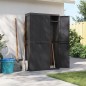 vidaXL Armario de almacenaje exterior PP negro 97x37x165 cm vidaXL Armario de almacenaje exterior PP negro 97x37x165 cm