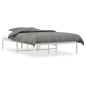 vidaXL Estructura de cama de metal blanca 120x190 cm vidaXL Estructura de cama de metal blanca 120x190 cm