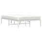 vidaXL Estructura de cama de metal blanca 120x190 cm vidaXL Estructura de cama de metal blanca 120x190 cm