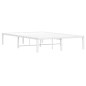 vidaXL Estructura de cama de metal blanca 120x190 cm vidaXL Estructura de cama de metal blanca 120x190 cm