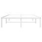 vidaXL Estructura de cama de metal blanca 120x190 cm vidaXL Estructura de cama de metal blanca 120x190 cm