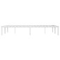 vidaXL Estructura de cama de metal blanca 120x190 cm vidaXL Estructura de cama de metal blanca 120x190 cm