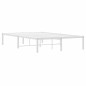 vidaXL Estructura de cama de metal blanca 120x190 cm vidaXL Estructura de cama de metal blanca 120x190 cm
