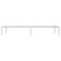 vidaXL Estructura de cama de metal blanca 90x200 cm vidaXL Estructura de cama de metal blanca 90x200 cm