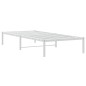 vidaXL Estructura de cama de metal blanca 90x200 cm vidaXL Estructura de cama de metal blanca 90x200 cm