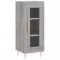 vidaXL Aparador alto madera contrachapada gris Sonoma 34,5x34x180 cm vidaXL Aparador alto madera contrachapada gris Sonoma 34,5x34x180 cm