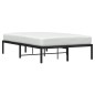 vidaXL Estructura de cama de metal negro 120x200 cm vidaXL Estructura de cama de metal negro 120x200 cm