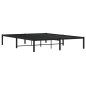 vidaXL Estructura de cama de metal negro 160x200 cm vidaXL Estructura de cama de metal negro 160x200 cm