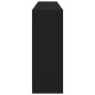 vidaXL Aparador con luces LED negro 181,5x37x100 cm vidaXL Aparador con luces LED negro 181,5x37x100 cm