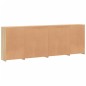 vidaXL Aparador con luces LED roble Sonoma 283x37x100 cm vidaXL Aparador con luces LED roble Sonoma 283x37x100 cm