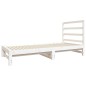 vidaXL Sofá cama extraíble madera maciza de pino blanco 2x(90x190) cm vidaXL Sofá cama extraíble madera maciza de pino blanco 2x(90x190) cm