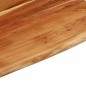 vidaXL Tablero rectangular madera de acacia borde vivo 90x80x2,5 cm vidaXL Tablero rectangular madera de acacia borde vivo 90x80x2,5 cm