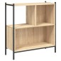 vidaXL Estantería madera de ingeniería roble Sonoma 72x28x77,5 cm vidaXL Estantería madera de ingeniería roble Sonoma 72x28x77,5 cm
