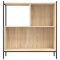 vidaXL Estantería madera de ingeniería roble Sonoma 72x28x77,5 cm vidaXL Estantería madera de ingeniería roble Sonoma 72x28x77,5 cm