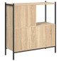 vidaXL Estantería madera de ingeniería roble Sonoma 72x28x77,5 cm vidaXL Estantería madera de ingeniería roble Sonoma 72x28x77,5 cm