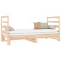 vidaXL Sofá cama extraíble madera maciza de pino 2x(90x190) cm vidaXL Sofá cama extraíble madera maciza de pino 2x(90x190) cm