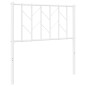 vidaXL Cabecero de metal blanco 80 cm vidaXL Cabecero de metal blanco 80 cm