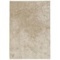 vidaXL Alfombra pelo largo aspecto brillante ISTAN beige 140x200 cm