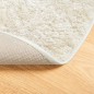 vidaXL Alfombra pelo largo aspecto brillante ISTAN crema Ø 100 cm vidaXL Alfombra pelo largo aspecto brillante ISTAN crema Ø 100 cm
