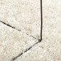 vidaXL Alfombra pelo largo aspecto brillante ISTAN crema Ø 100 cm vidaXL Alfombra pelo largo aspecto brillante ISTAN crema Ø 100 cm