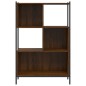 vidaXL Estantería madera de ingeniería marrón roble 72x28x109 cm vidaXL Estantería madera de ingeniería marrón roble 72x28x109 cm