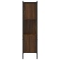 vidaXL Estantería madera de ingeniería marrón roble 72x28x109 cm vidaXL Estantería madera de ingeniería marrón roble 72x28x109 cm