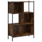 vidaXL Estantería madera de ingeniería roble ahumado 72x28x109 cm vidaXL Estantería madera de ingeniería roble ahumado 72x28x109 cm