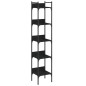 vidaXL Librería de 5 estantes madera ingeniería negro 35x30x174 cm vidaXL Librería de 5 estantes madera ingeniería negro 35x30x174 cm