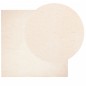 vidaXL Alfombra de pelo corto suave lavable HUARTE beige 240x240 cm vidaXL Alfombra de pelo corto suave lavable HUARTE beige 240x240 cm