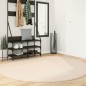 vidaXL Alfombra de pelo corto suave lavable HUARTE beige Ø 200 cm vidaXL Alfombra de pelo corto suave lavable HUARTE beige Ø 200 cm