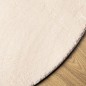 vidaXL Alfombra de pelo corto suave lavable HUARTE beige Ø 200 cm vidaXL Alfombra de pelo corto suave lavable HUARTE beige Ø 200 cm