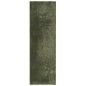 vidaXL Alfombra pelo corto suave lavable HUARTE verde bosque 80x250 cm vidaXL Alfombra pelo corto suave lavable HUARTE verde bosque 80x250 cm